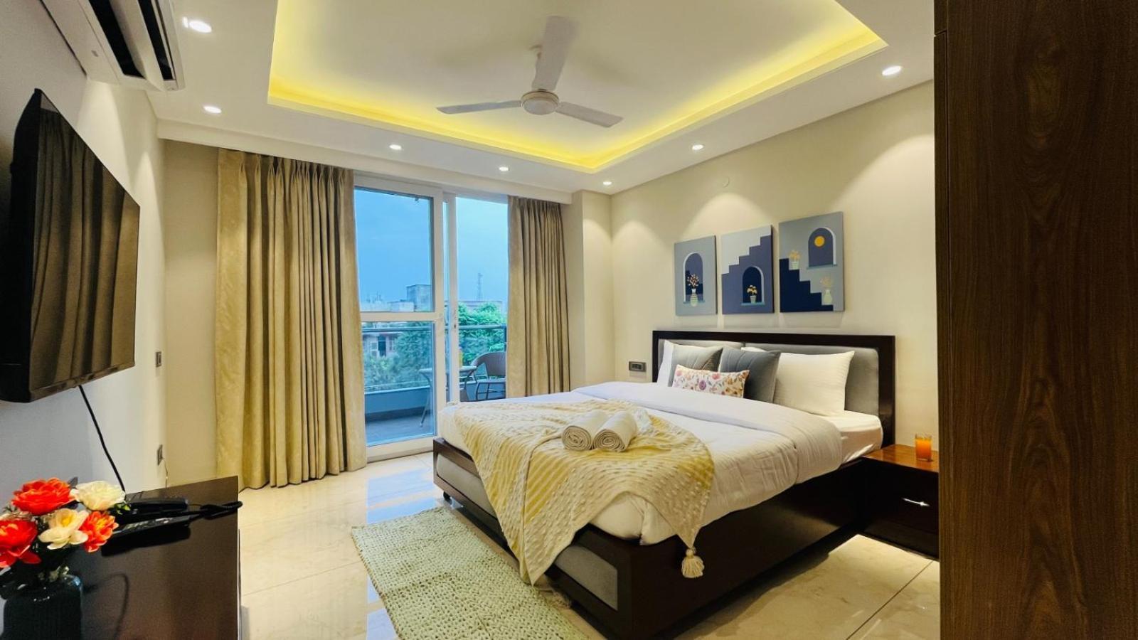 Zen Suites Gurgaon - Luxe Stays Collection Ngoại thất bức ảnh