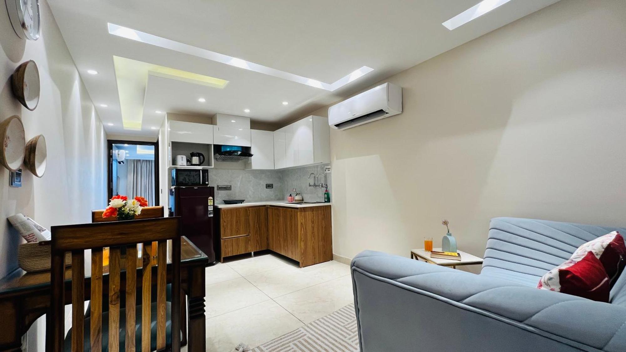Zen Suites Gurgaon - Luxe Stays Collection Ngoại thất bức ảnh