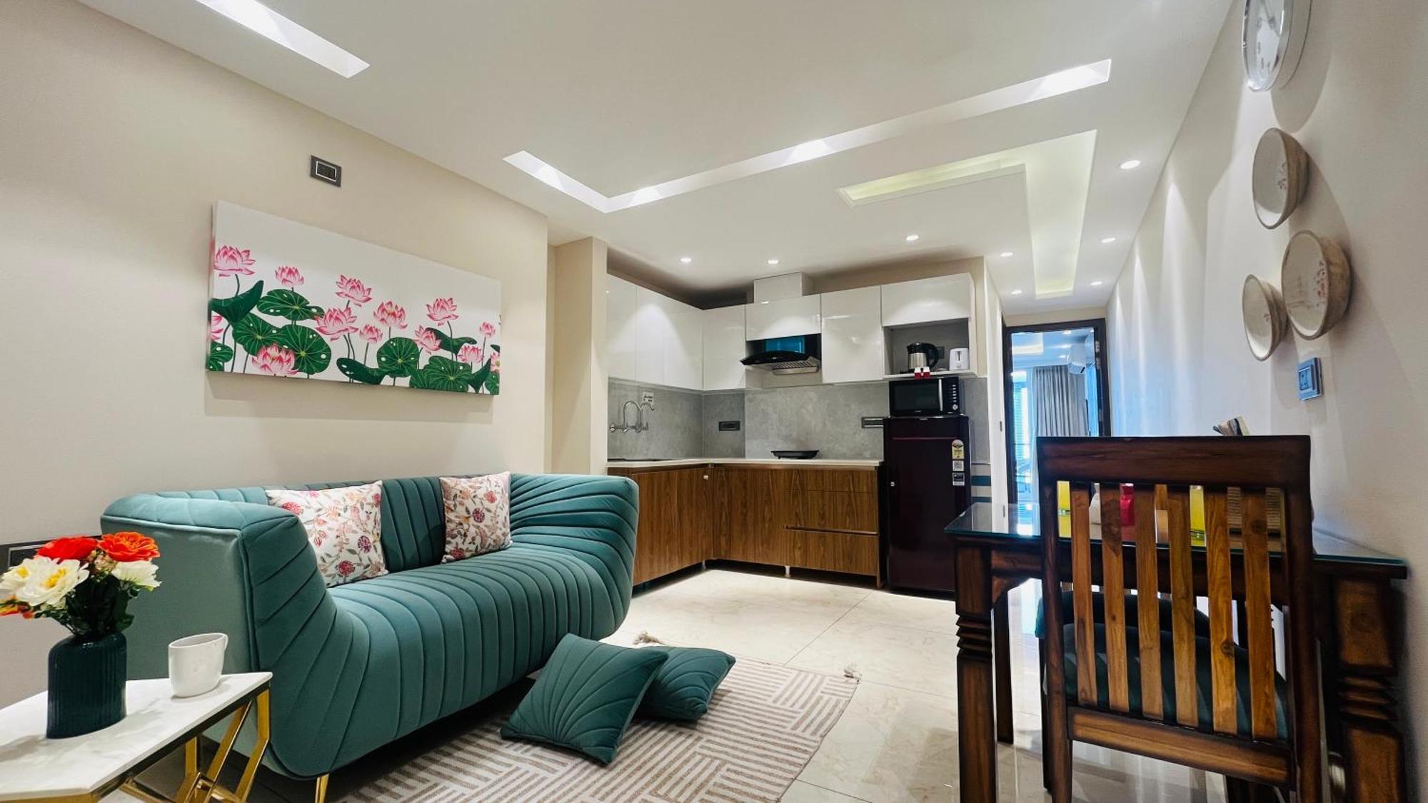 Zen Suites Gurgaon - Luxe Stays Collection Ngoại thất bức ảnh