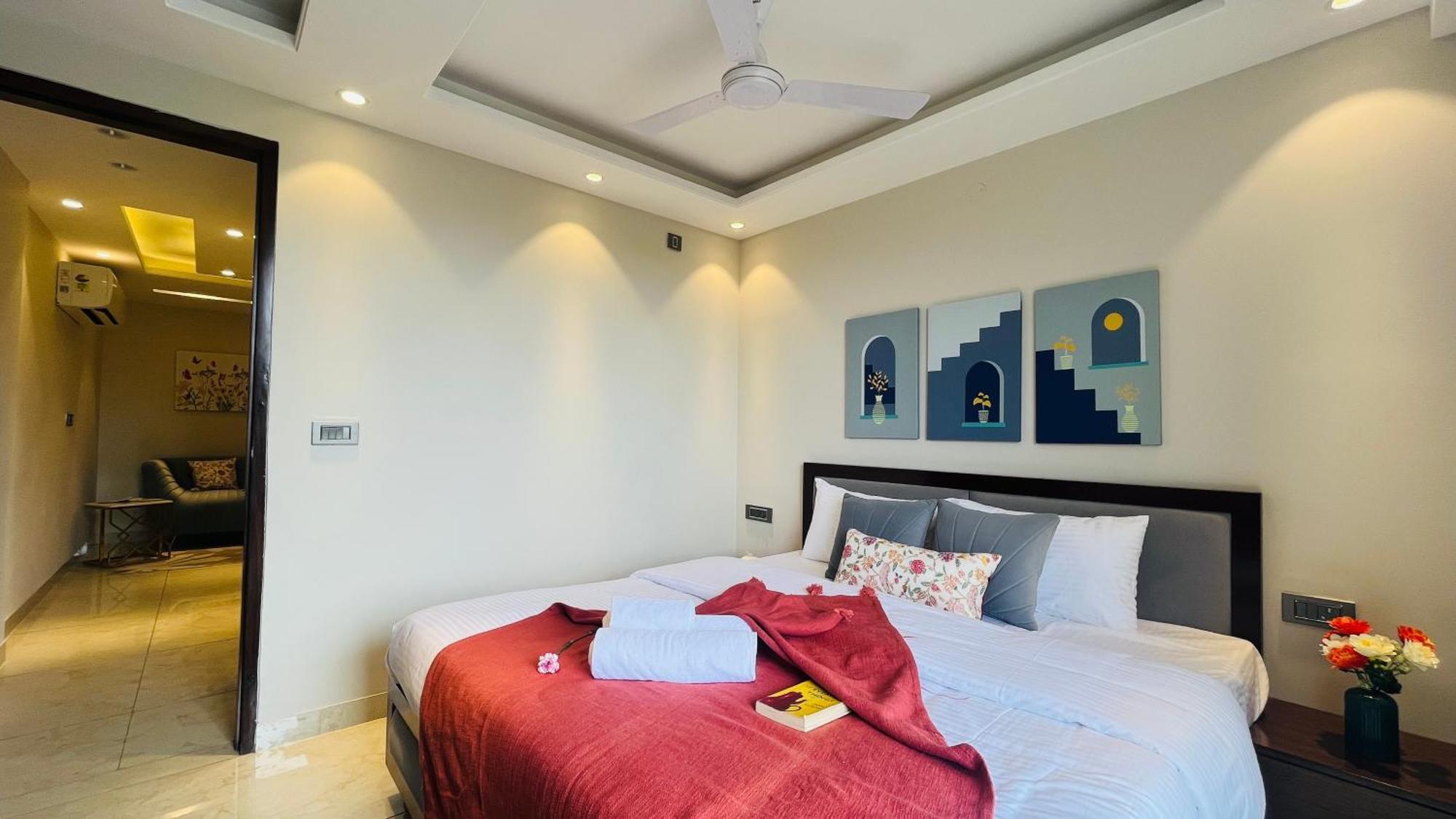 Zen Suites Gurgaon - Luxe Stays Collection Ngoại thất bức ảnh