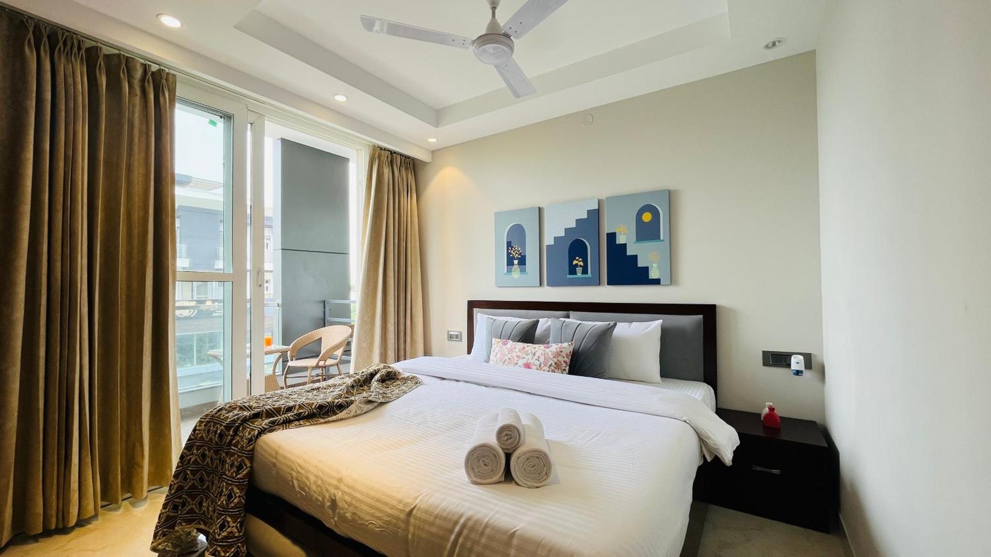 Zen Suites Gurgaon - Luxe Stays Collection Ngoại thất bức ảnh
